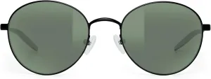 Bnus Round Titanium frame corning glass lens polarized sunglasses for men women shades UV400 protection
