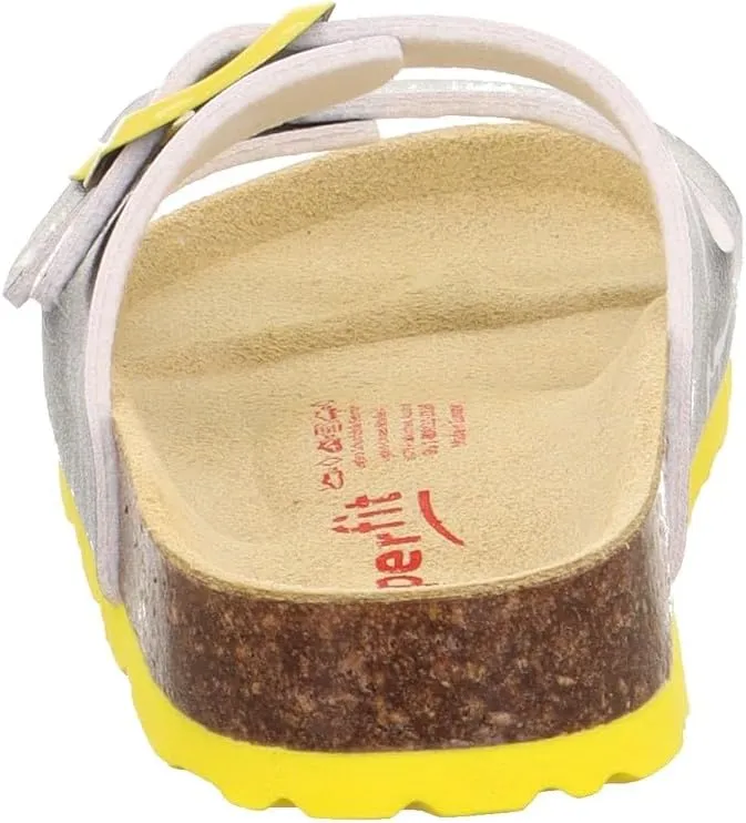 Boy's Double Closure Slippers, 8.5 UK Child