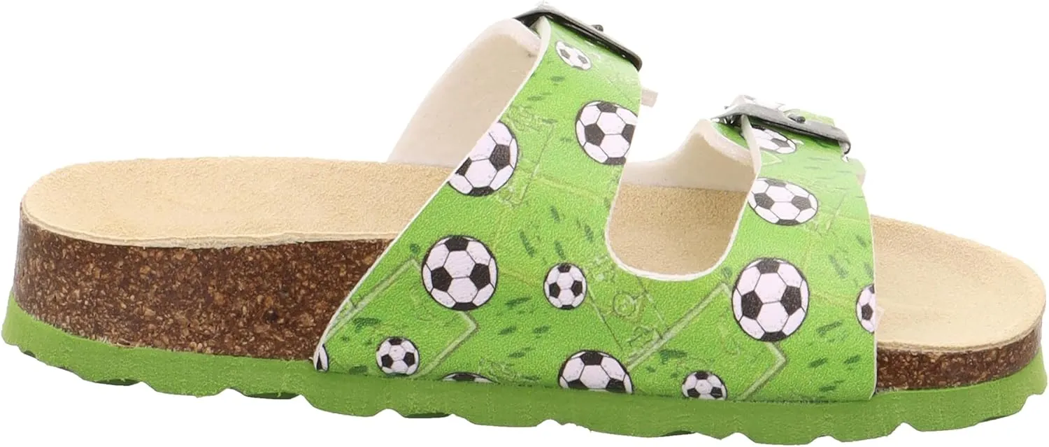 Boy's Double Closure Slippers, 8.5 UK Child