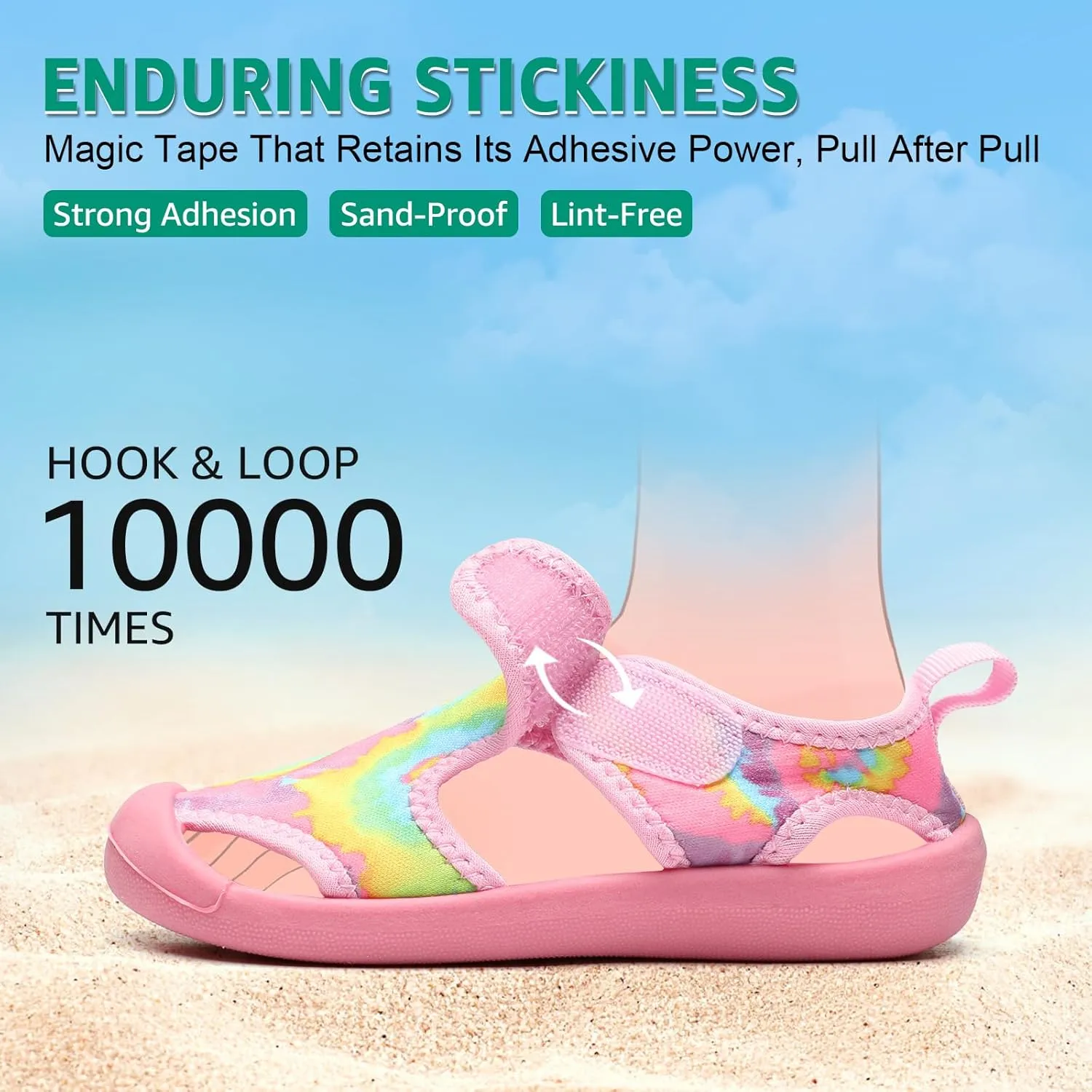 Boys Girls Water Shoes Quick-Dry Cute Beach Swim Pool Shoes