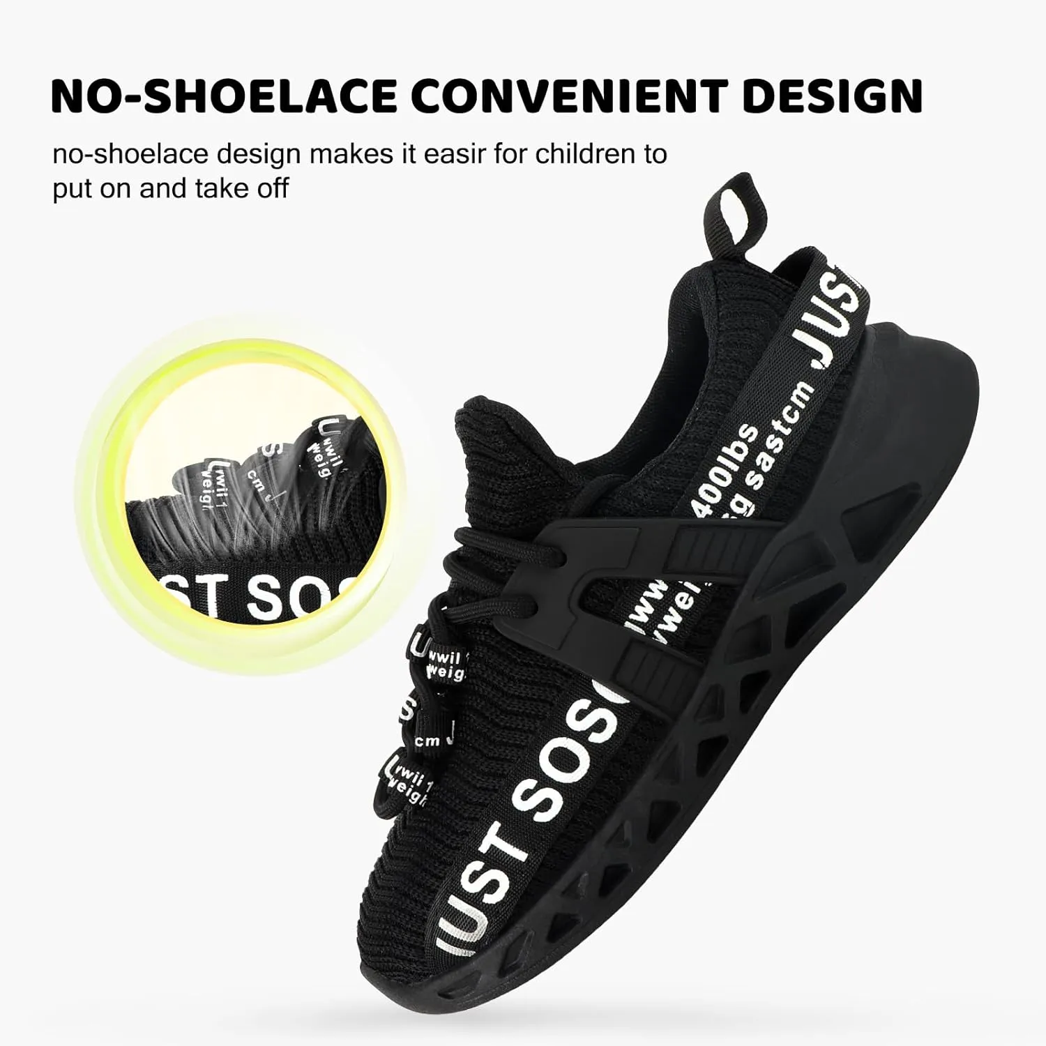Boys Sneaker for Toddler/Little Kid Tennis Shoes Anti-Slip Lightweight Breathable Girls Running Shoes