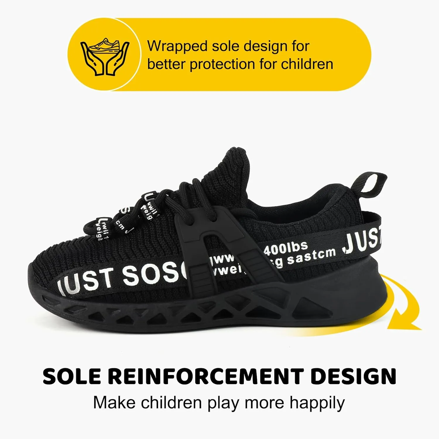 Boys Sneaker for Toddler/Little Kid Tennis Shoes Anti-Slip Lightweight Breathable Girls Running Shoes