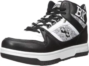 British Knights Men's Kings SL Fashion Sneaker Sneaker, White/Black, 10.5 medium