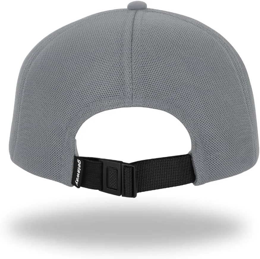 Bronco Ultrasuede Semi-Structured Classic Trucker Hat Packable, Travel Essentials, Boating, Running, Golf, Workout, 5 Panel