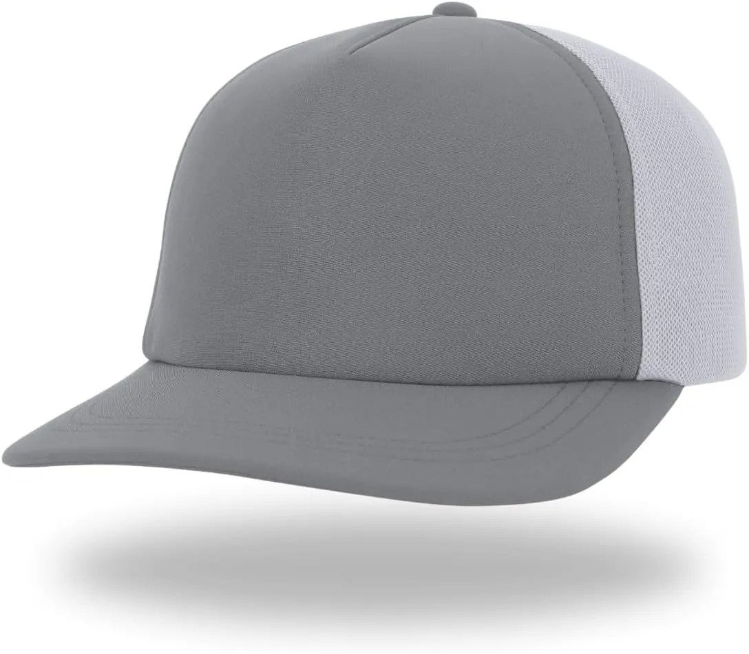 Bronco Ultrasuede Semi-Structured Classic Trucker Packable Brim, Travel Essentials, Boating, Running, Golf, Workout, 5 Panel