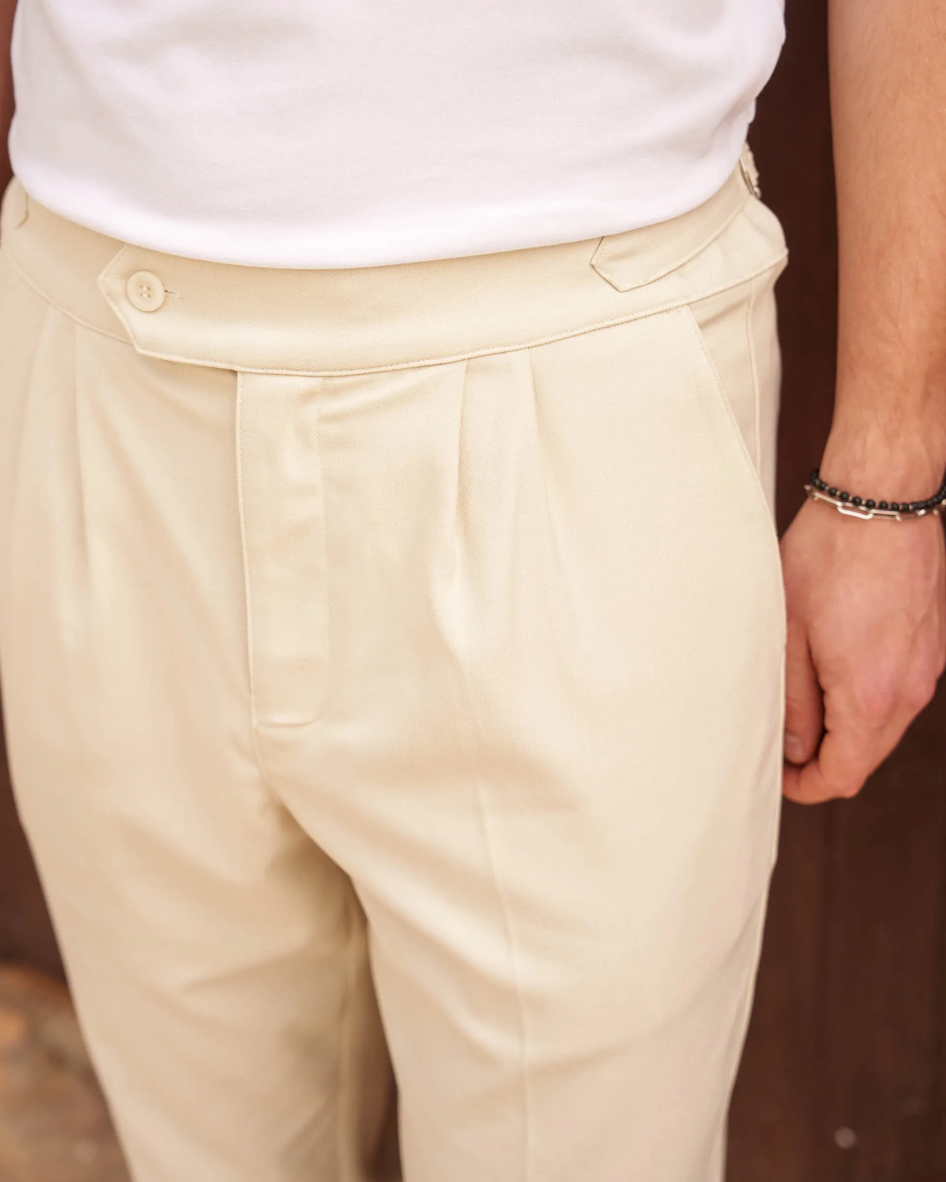 Buckle Pants (Sand)
