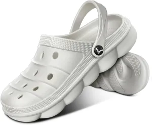 BULLIANT Men Clogs,Comfortable Mules Sandals for Men Women Cushioned Footbed Arch Support-EVA Ligthweight