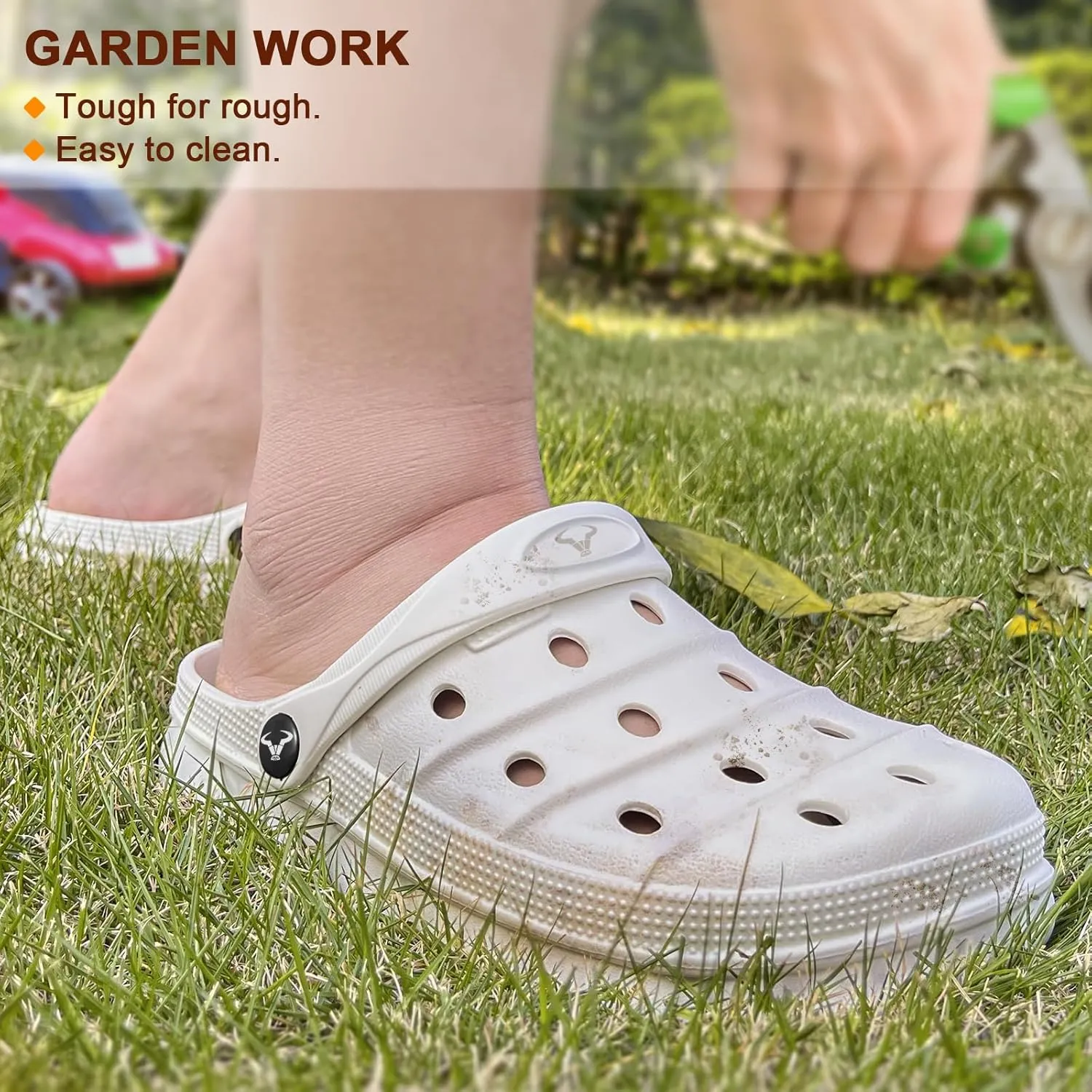 BULLIANT Men Clogs,Comfortable Mules Sandals for Men Women Cushioned Footbed Arch Support-EVA Ligthweight