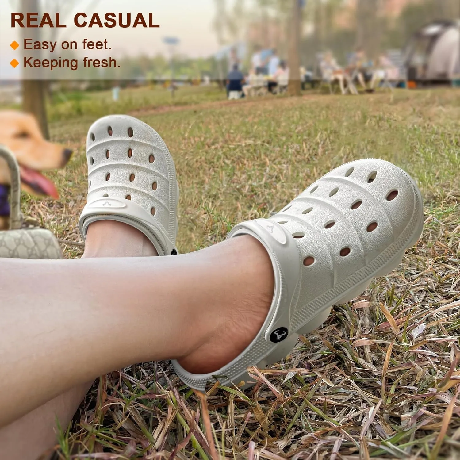 BULLIANT Men Clogs,Comfortable Mules Sandals for Men Women Cushioned Footbed Arch Support-EVA Ligthweight