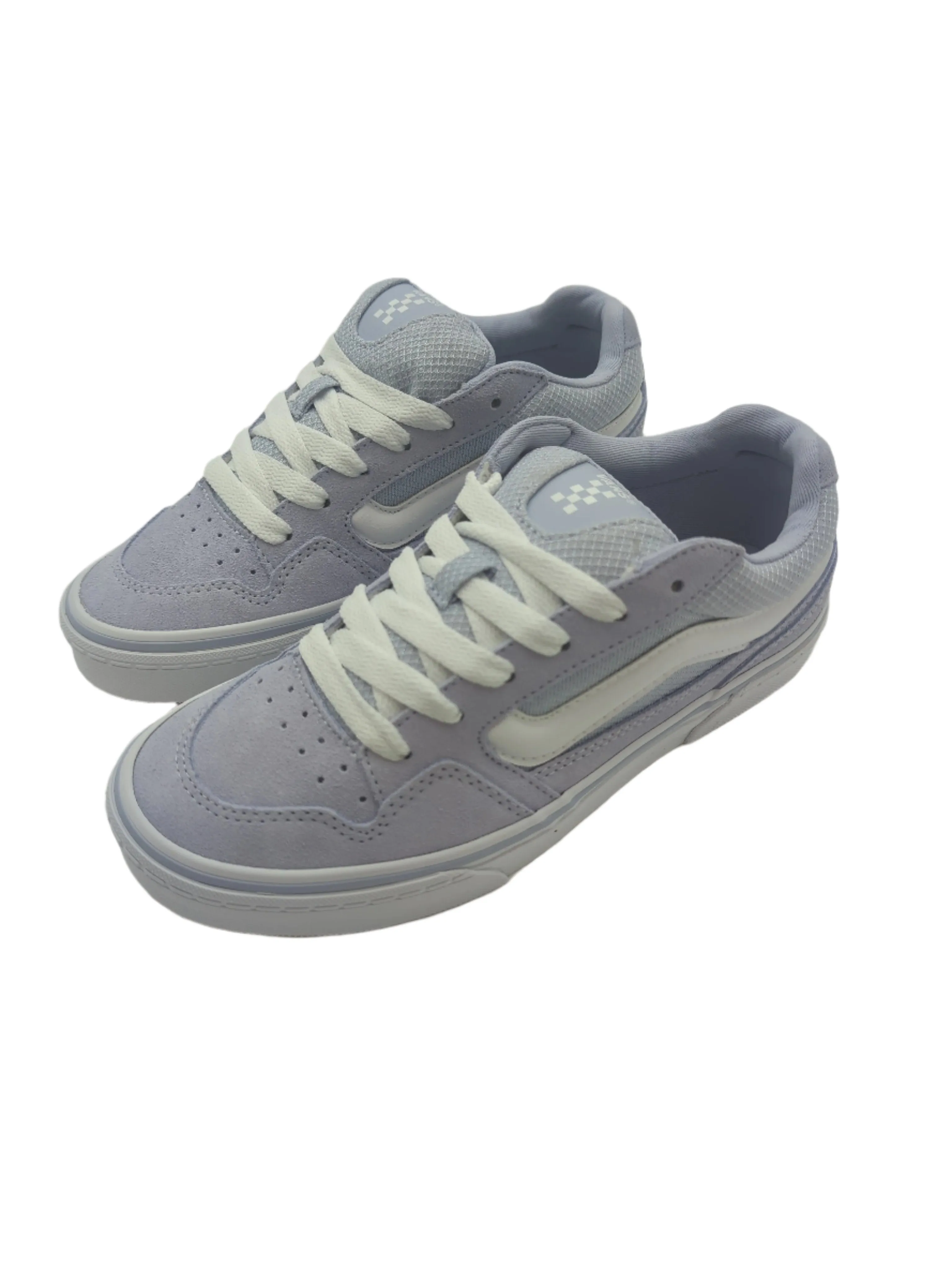 Caldrone Light Blue Suede/Mesh Sneaker