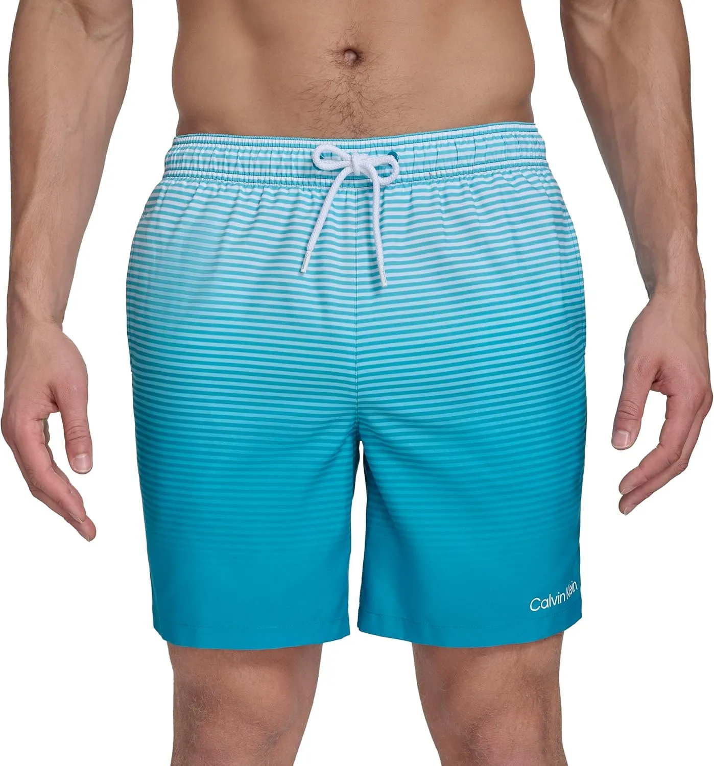 Calvin Klein Men's Volley Quick Dry Lightweight Swim Trunk