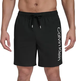Calvin Klein Men's Volley Quick Dry Lightweight Swim Trunk