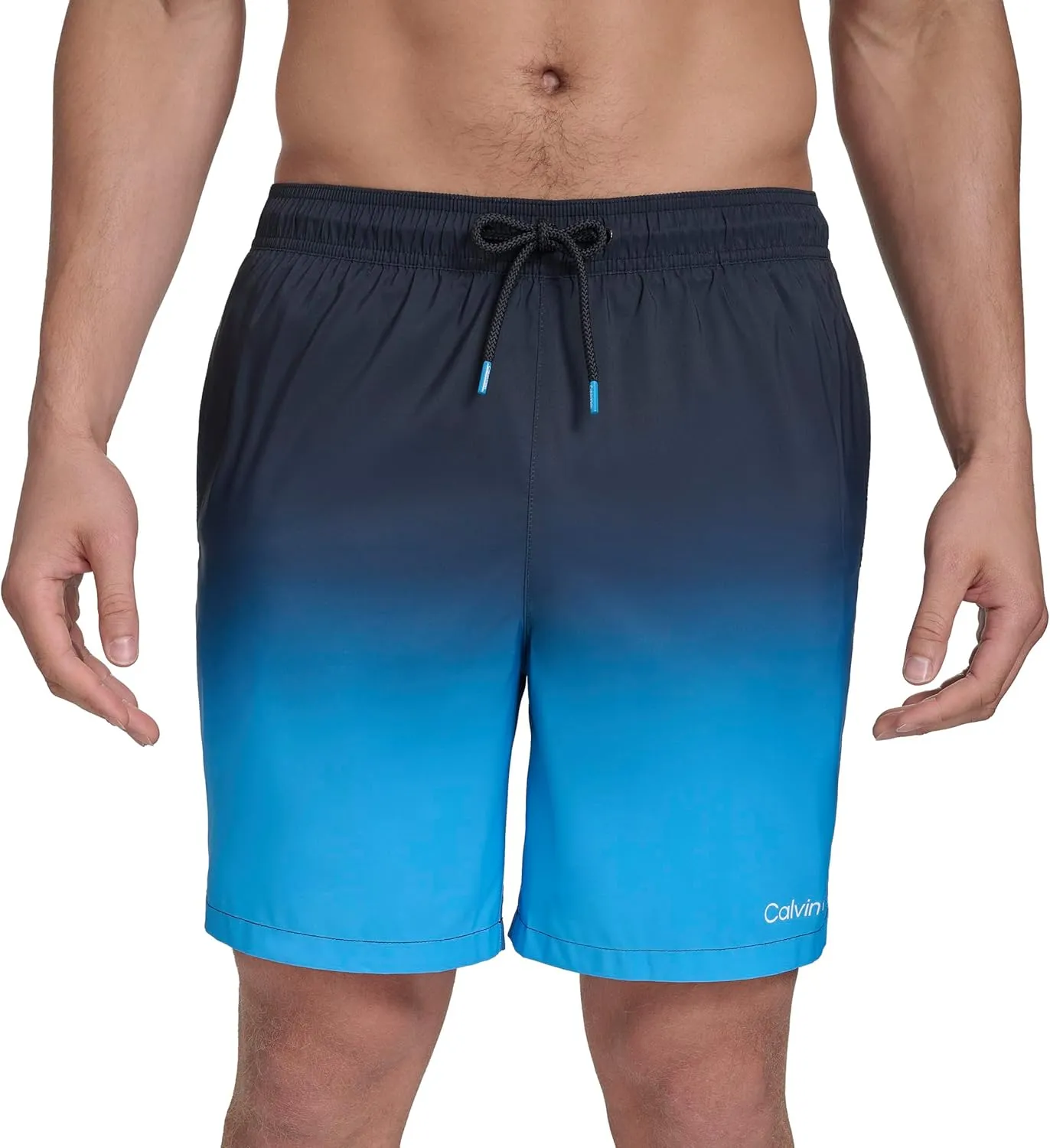 Calvin Klein Men's Volley Quick Dry Lightweight Swim Trunk