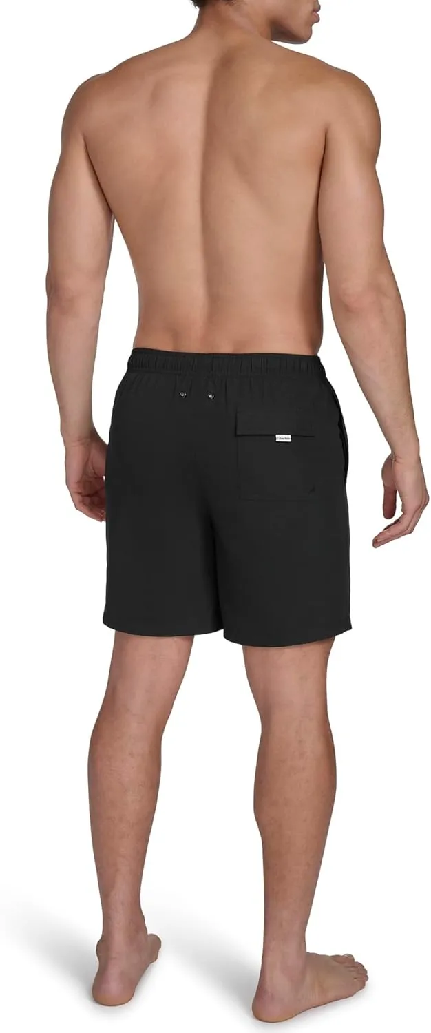 Calvin Klein Men's Volley Quick Dry Lightweight Swim Trunk