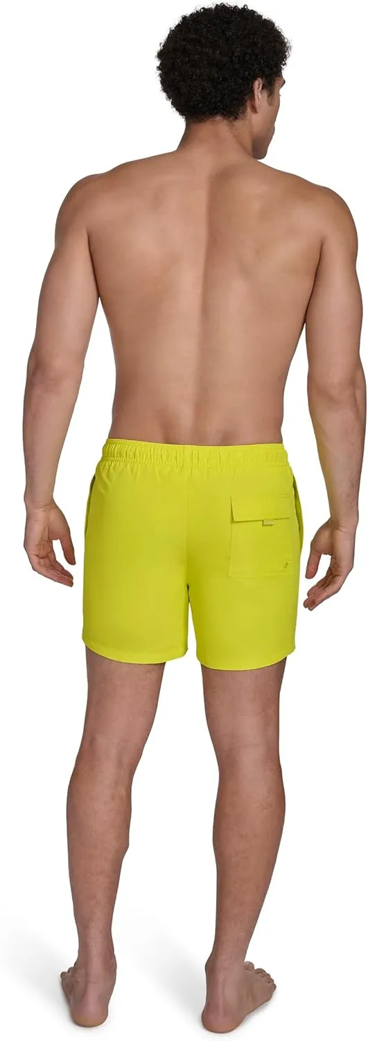 Calvin Klein Men's Volley Quick Dry Lightweight Swim Trunk