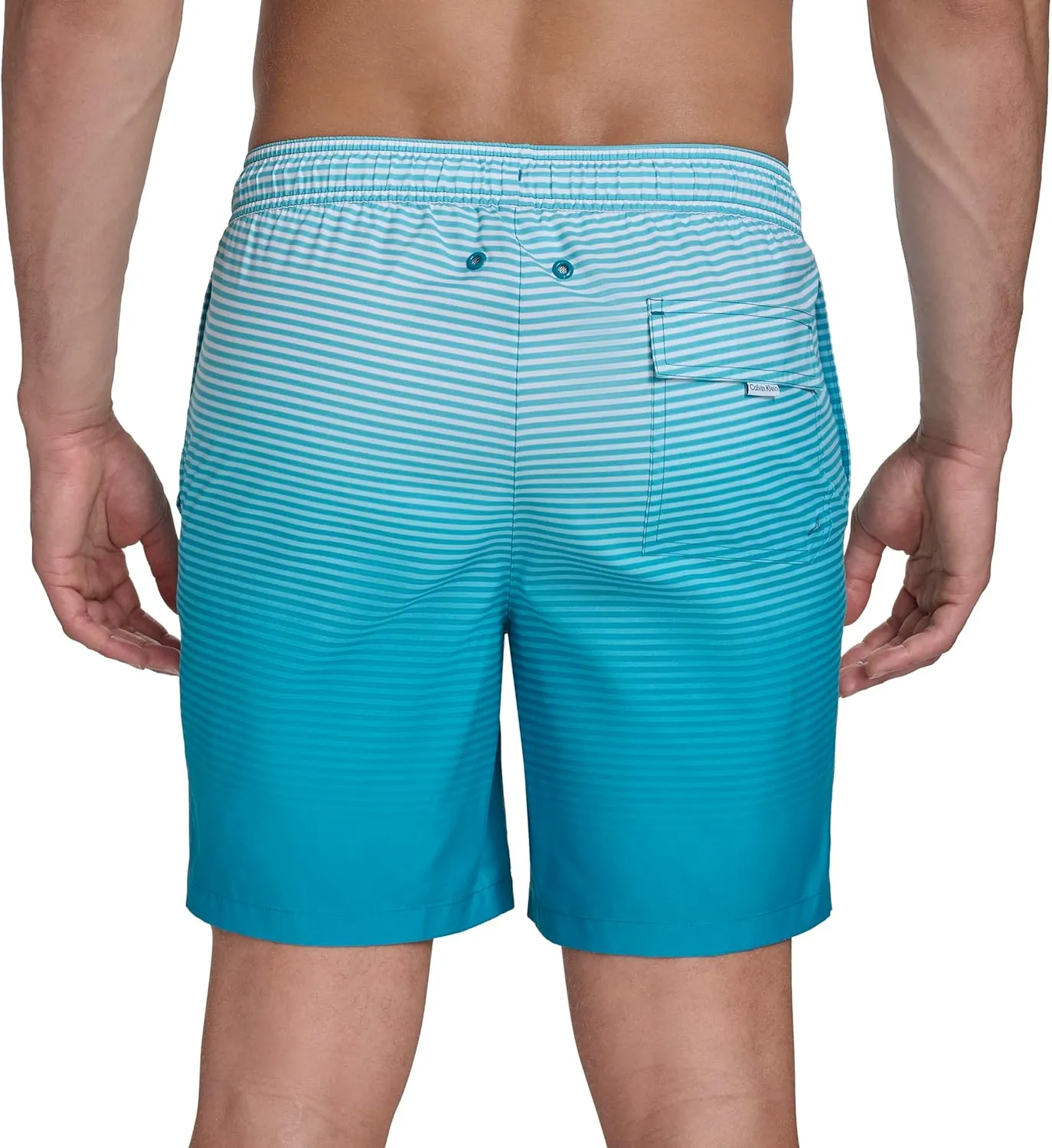 Calvin Klein Men's Volley Quick Dry Lightweight Swim Trunk