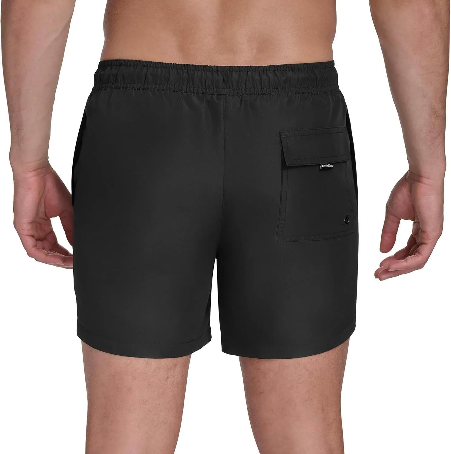 Calvin Klein Men's Volley Quick Dry Lightweight Swim Trunk