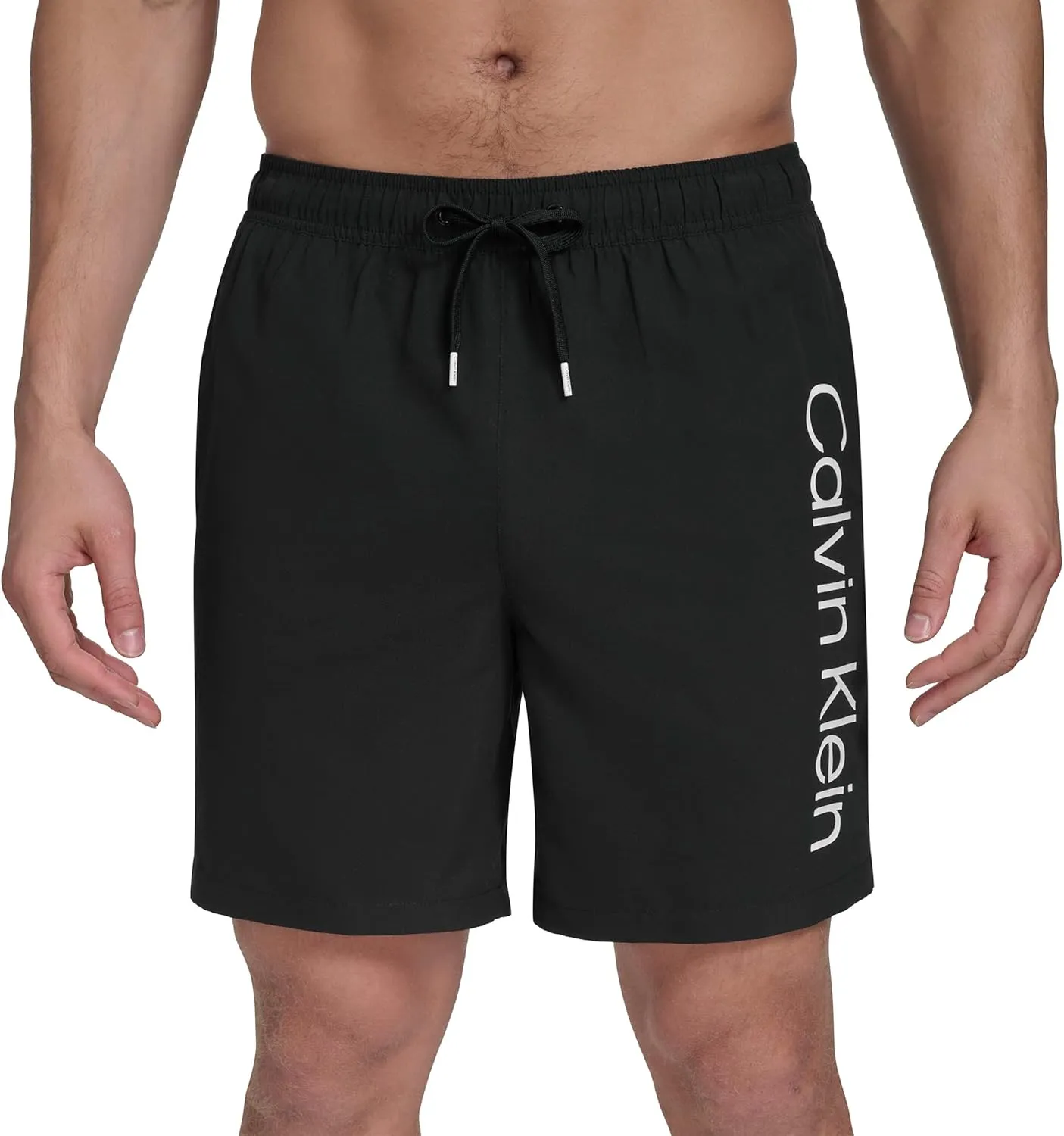 Calvin Klein Men's Volley Quick Dry Lightweight Swim Trunk