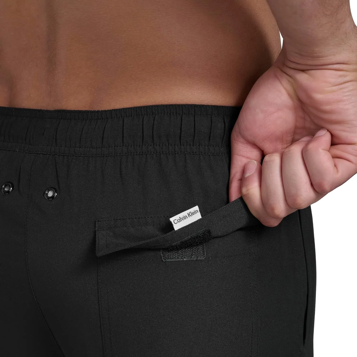 Calvin Klein Men's Volley Quick Dry Lightweight Swim Trunk
