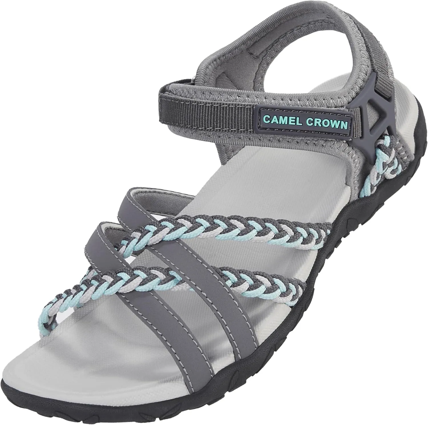 CAMEL CROWN Womens Waterproof Hiking Sandal Beach Sandals Comfortable for Walking Vacation Travel