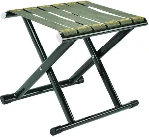 Camping Stool Portable Folding Stool 200kg Load Capacity Lightweight Steel Fold up Fishing for Camping Fishing Picnic Travel and Hiking