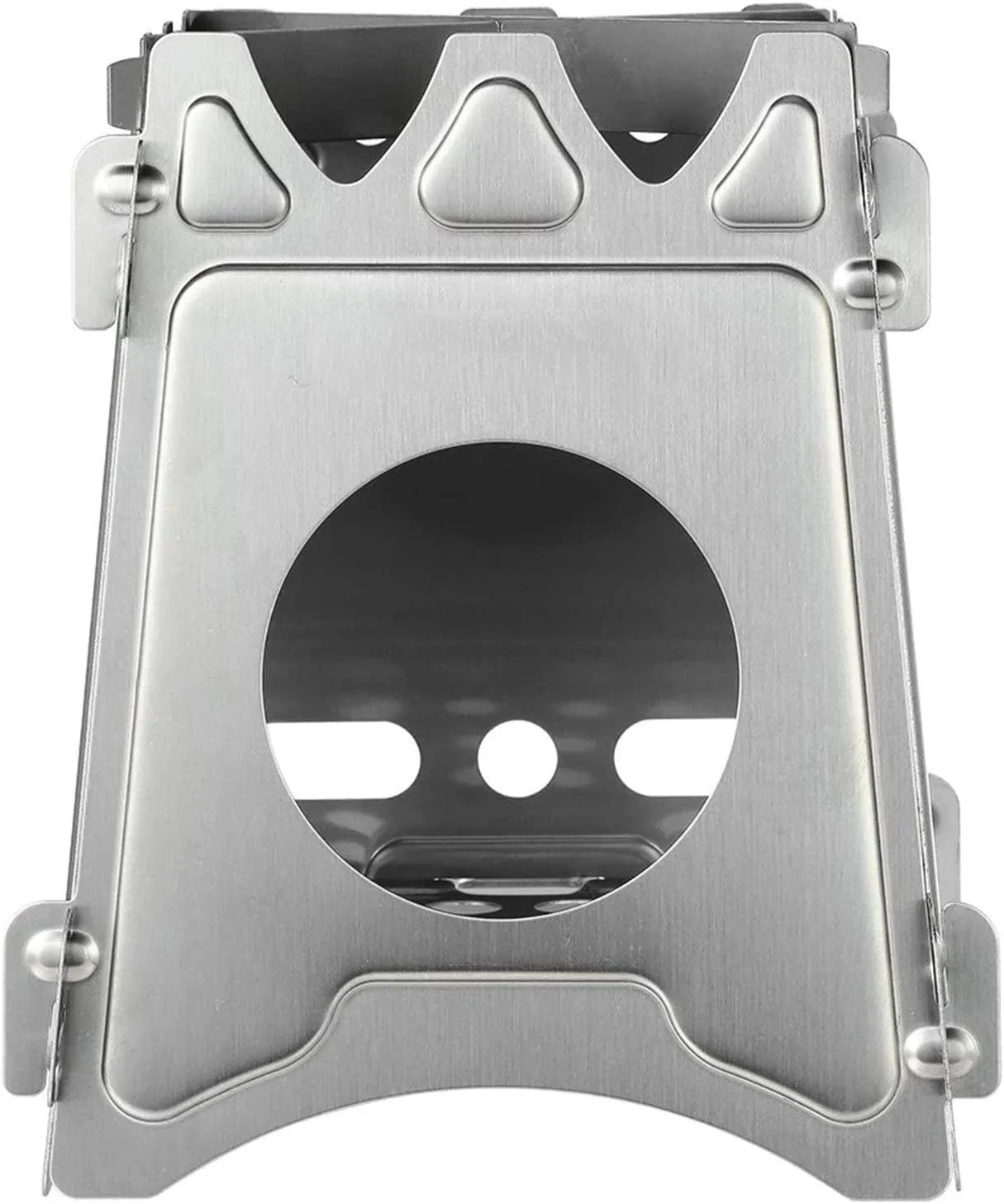 Camping Wood Stove Camping Wood Stove Folding Titanium Wood Burning Stove Lightweight Pocket Stove for Camping Hiking BBQ