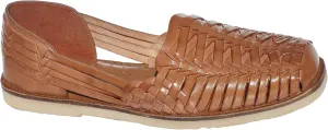 Capri Women's Hand Woven Leather Huarache Sandal for All-Day Comfort
