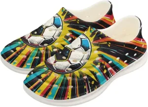 Cartoon Print Sandals for Boys Girls Kids Summer Quick Dry Sneakers Pool Beach Swim Water Shoes for Children