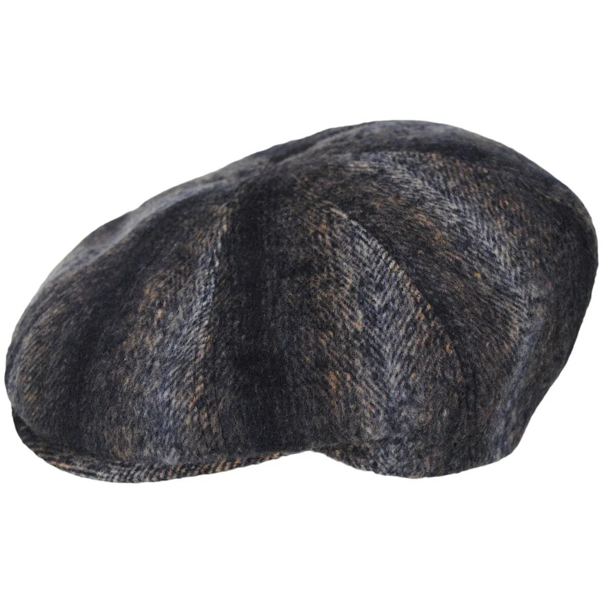 Chadwick Striped Newsboy Cap