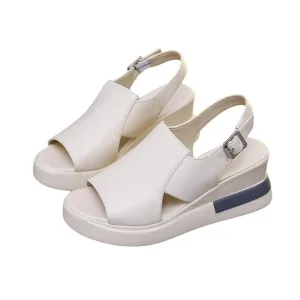 Chic and Comfortable Women's Sandal with Heel Strap