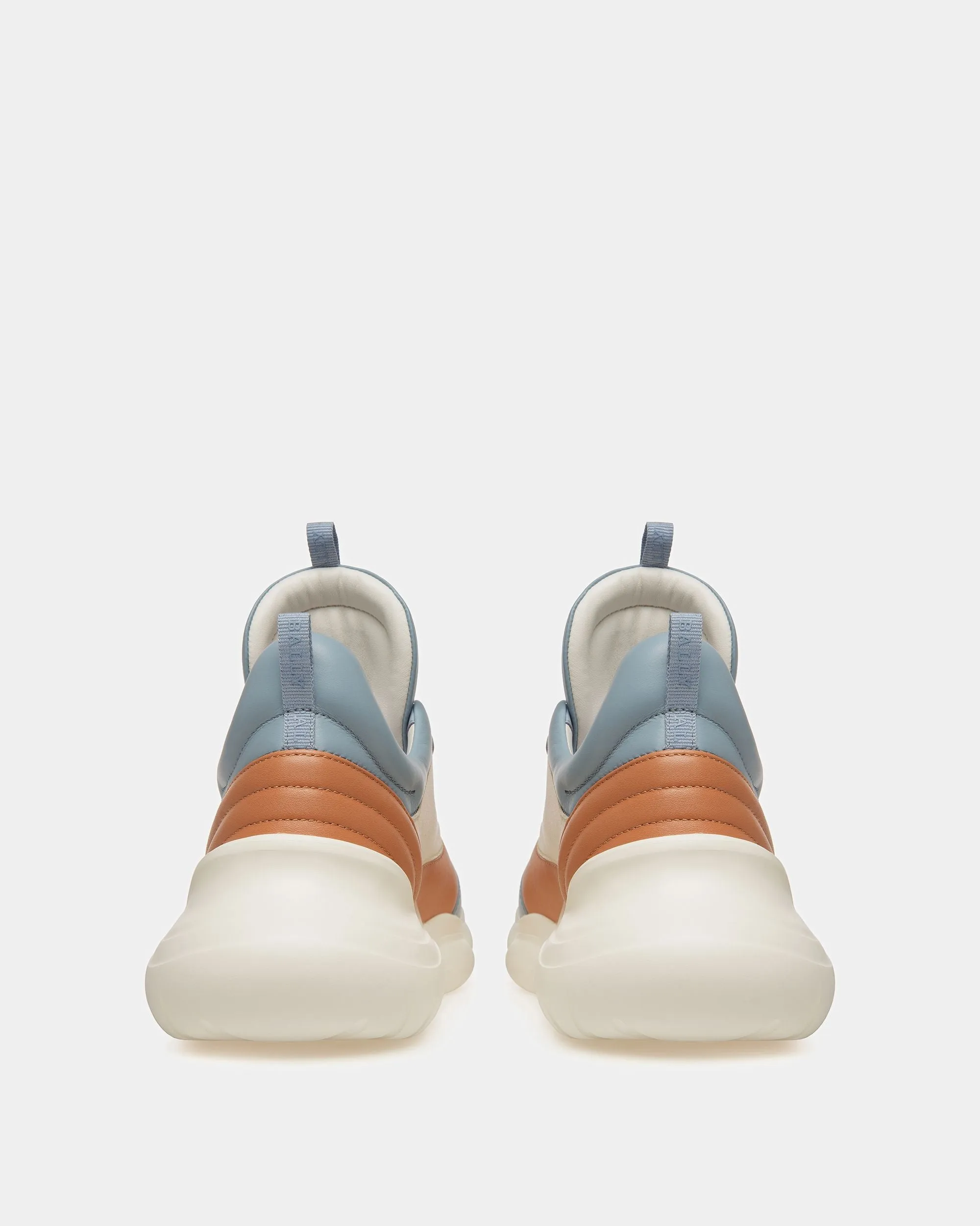 Claires Leather Sneakers In Light Blue