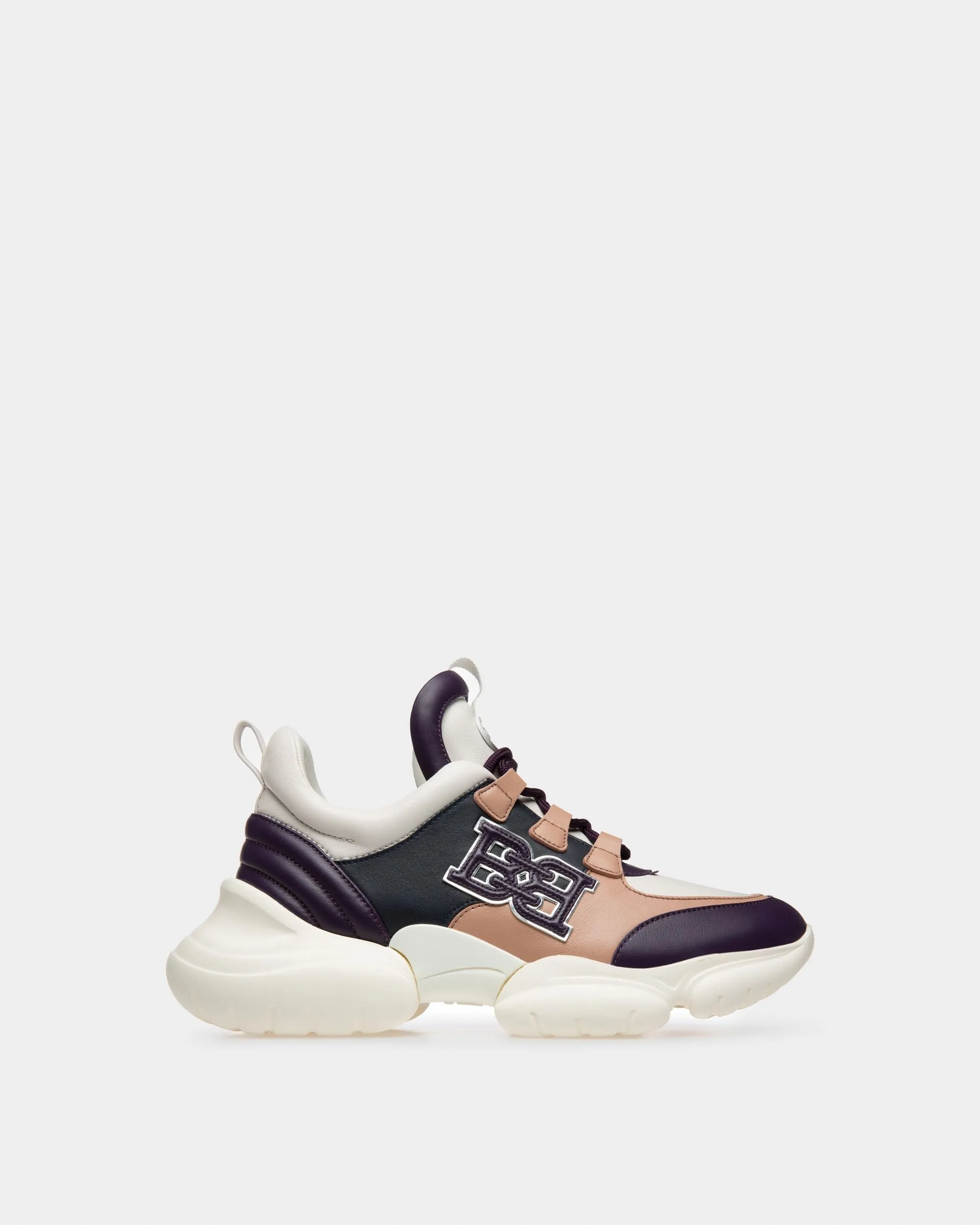 Claires Leather Sneakers In Purple