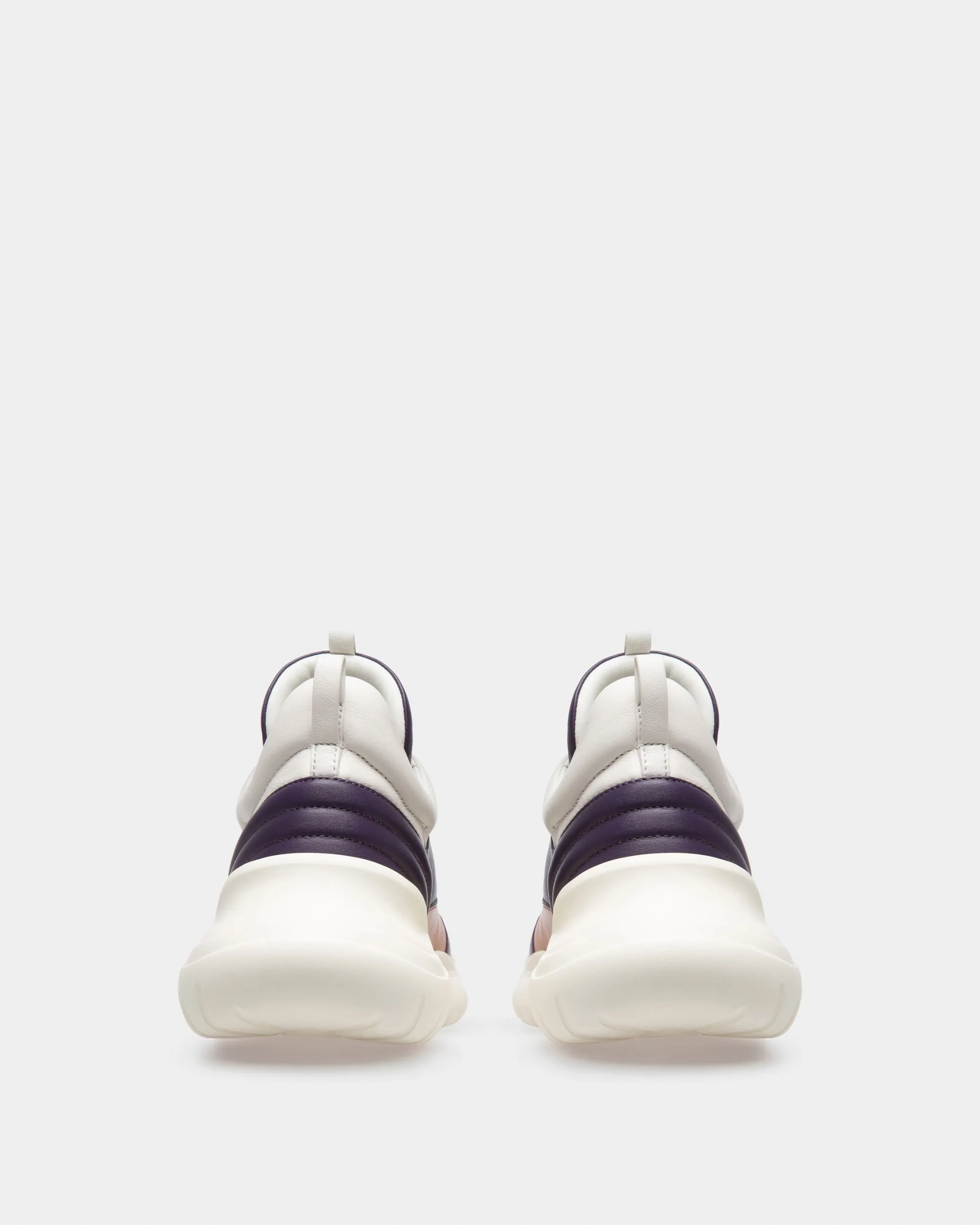 Claires Leather Sneakers In Purple