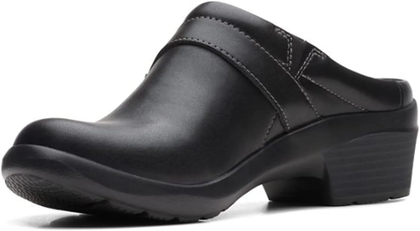 Clarks Womens Cushioned Footbed Mules