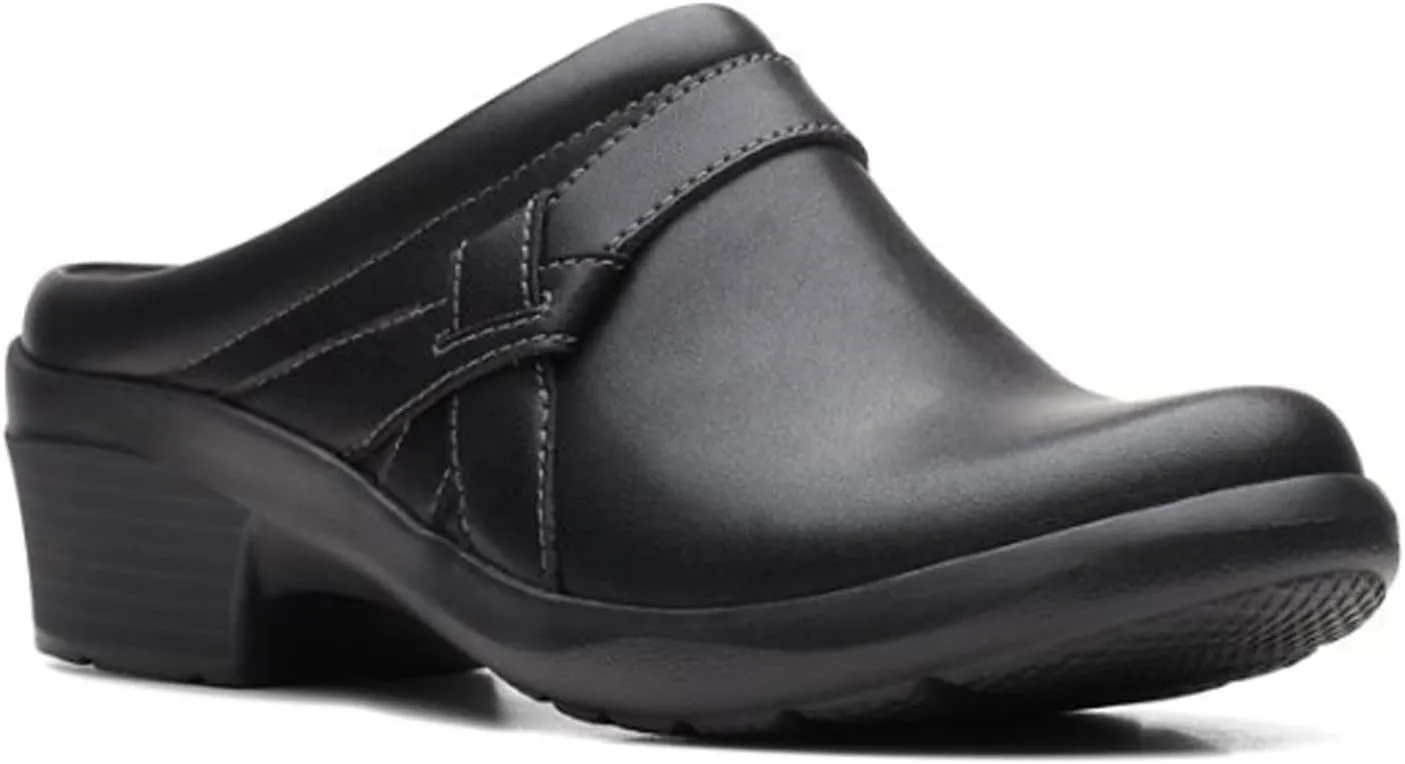 Clarks Womens Cushioned Footbed Mules