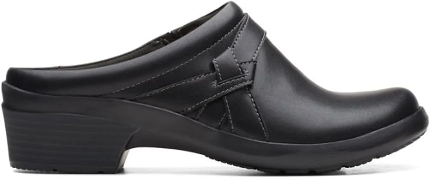 Clarks Womens Cushioned Footbed Mules