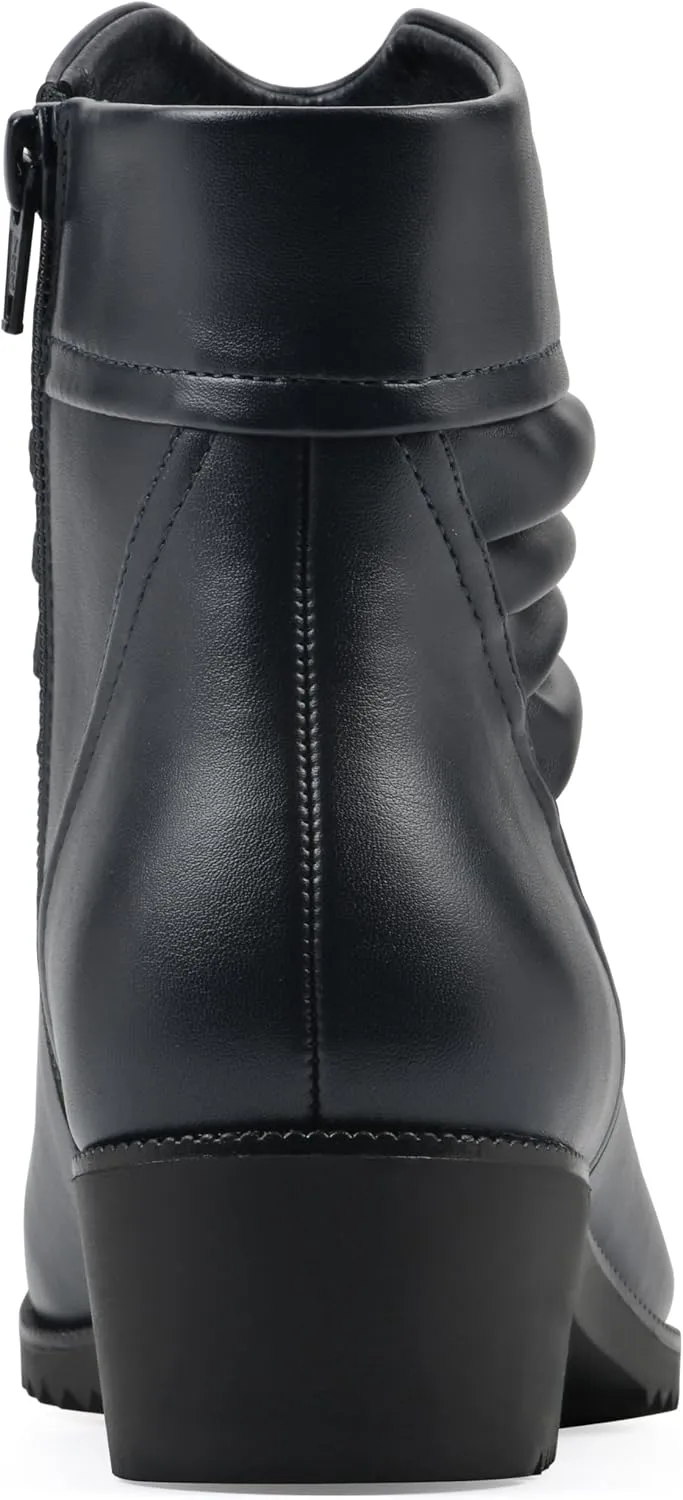 CLIFFS BY WHITE MOUNTAIN Women's Durbon Cushioned Ankle Bootie