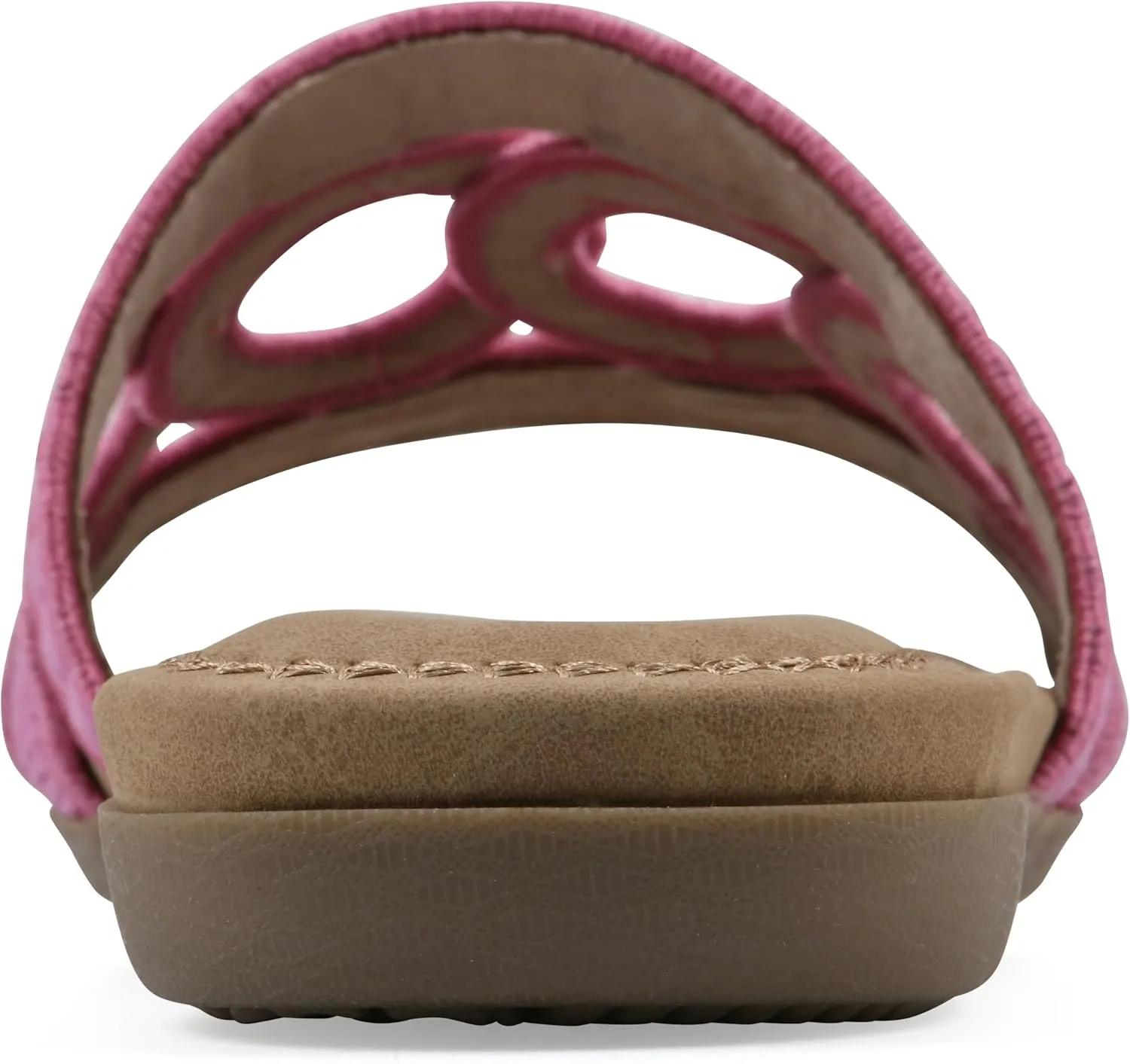 CLIFFS BY WHITE MOUNTAIN Women's Fraly Cut-Out Slide Sandal
