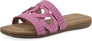 CLIFFS BY WHITE MOUNTAIN Women's Fraly Cut-Out Slide Sandal