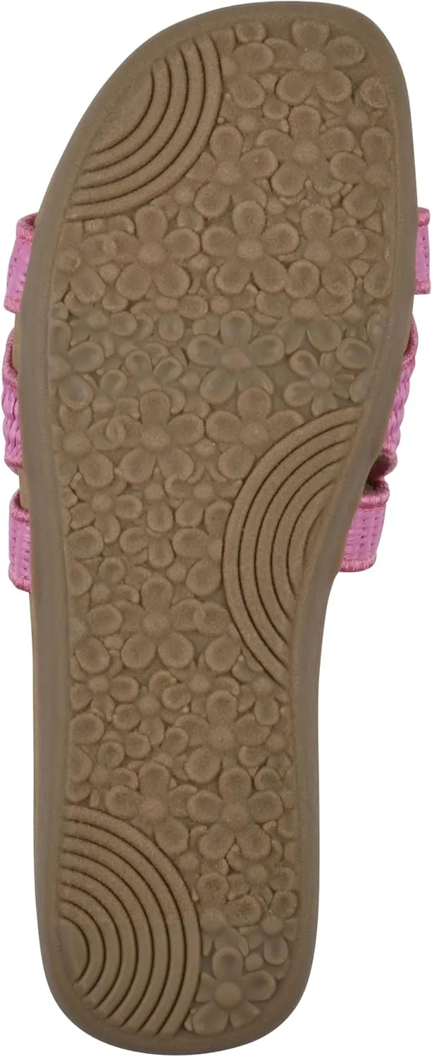 CLIFFS BY WHITE MOUNTAIN Women's Fraly Cut-Out Slide Sandal