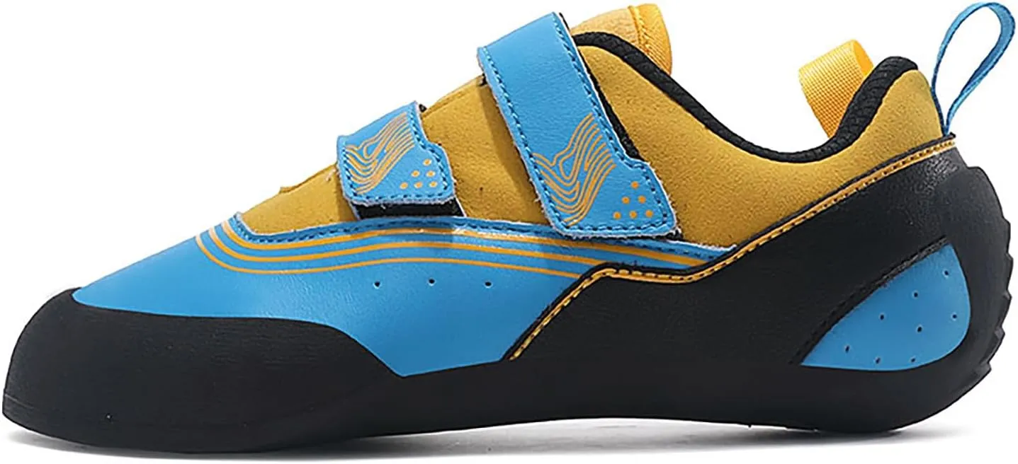 Climbing Shoes Mens Light Anti-Slip Indoor Outdoor Rock Climbing Sneaker for Beginners Professional Climbers