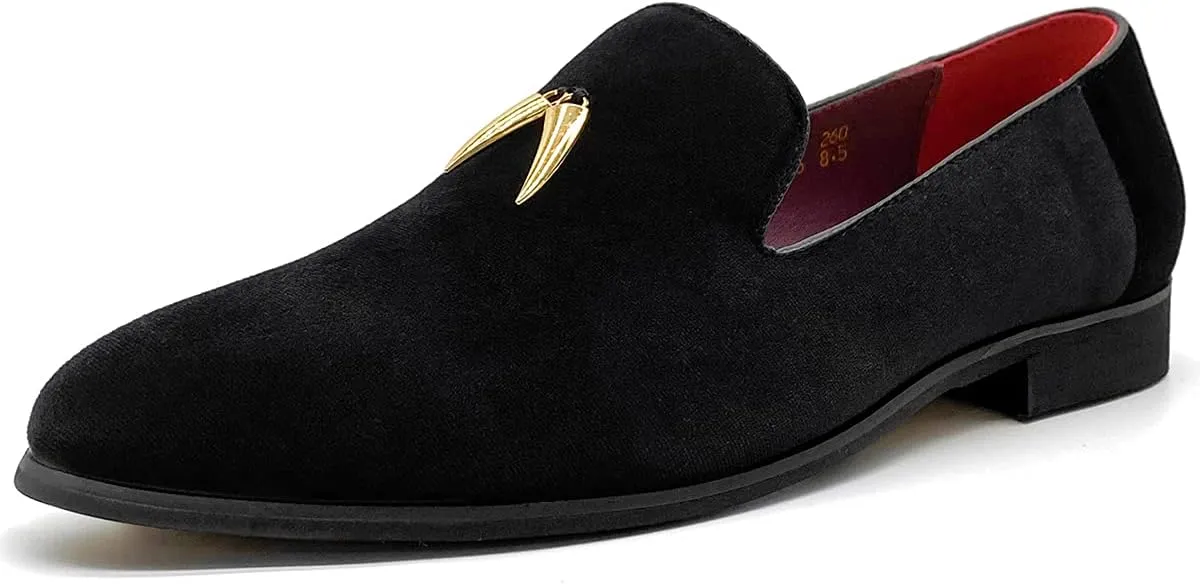 CMM Men's Luxury Penny Slip-On Loafer Party Dancing Shoes