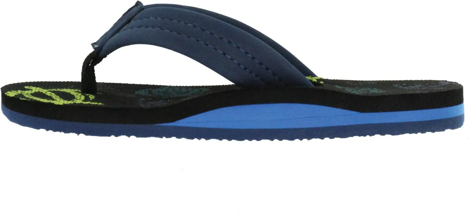 Cobian Aqua Jump Jr. Boy's Flip Flop Sandal - Black