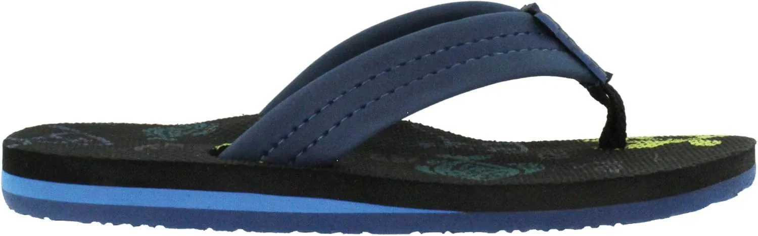 Cobian Aqua Jump Jr. Boy's Flip Flop Sandal - Black