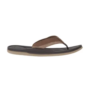 Cobian Bolster Archy Brown Flip Flop – Men's Arch Support Thong Sandal, Comfortable & Durable