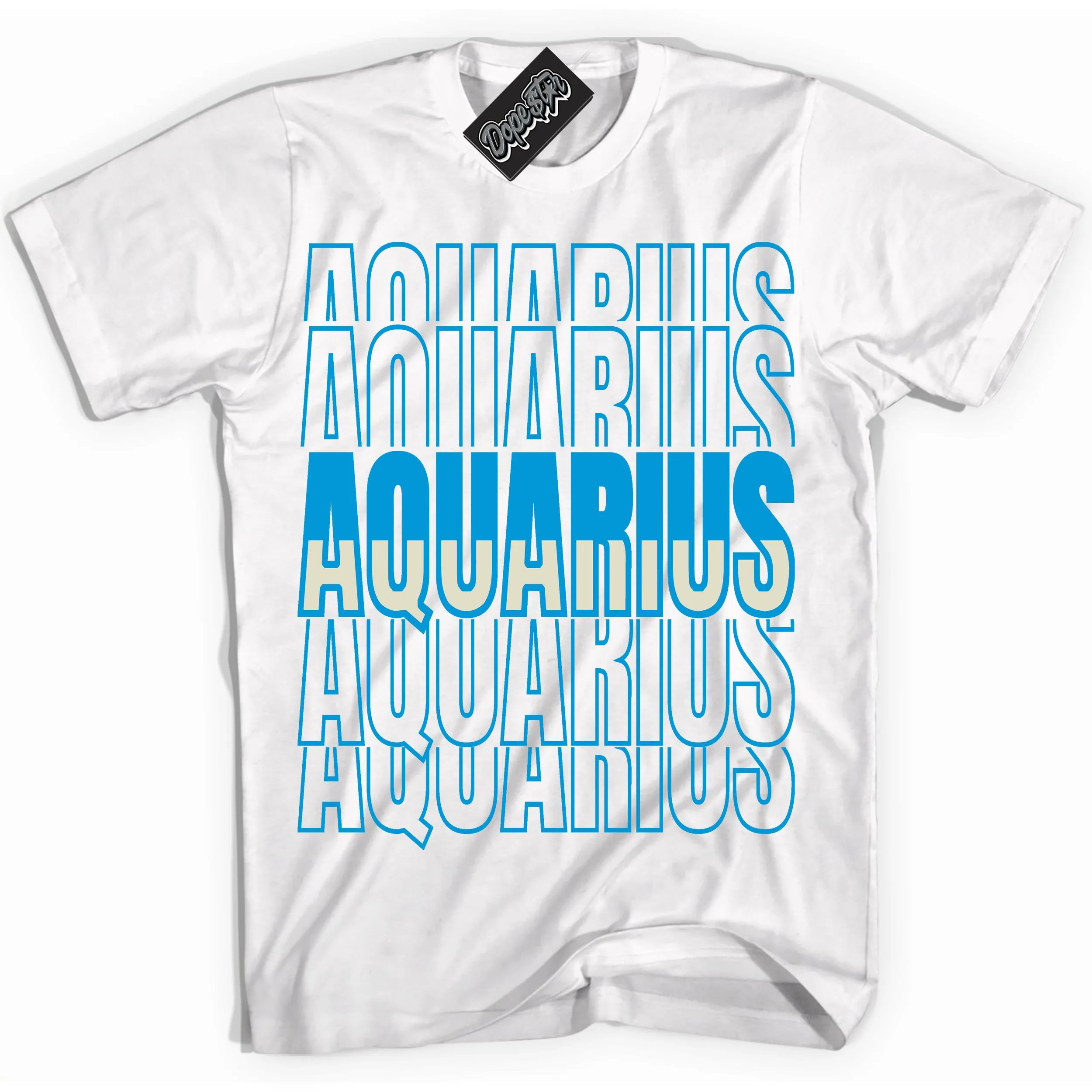 Coconut Milk University Blue Dunk Sneaker Shirt Aquarius Graphic