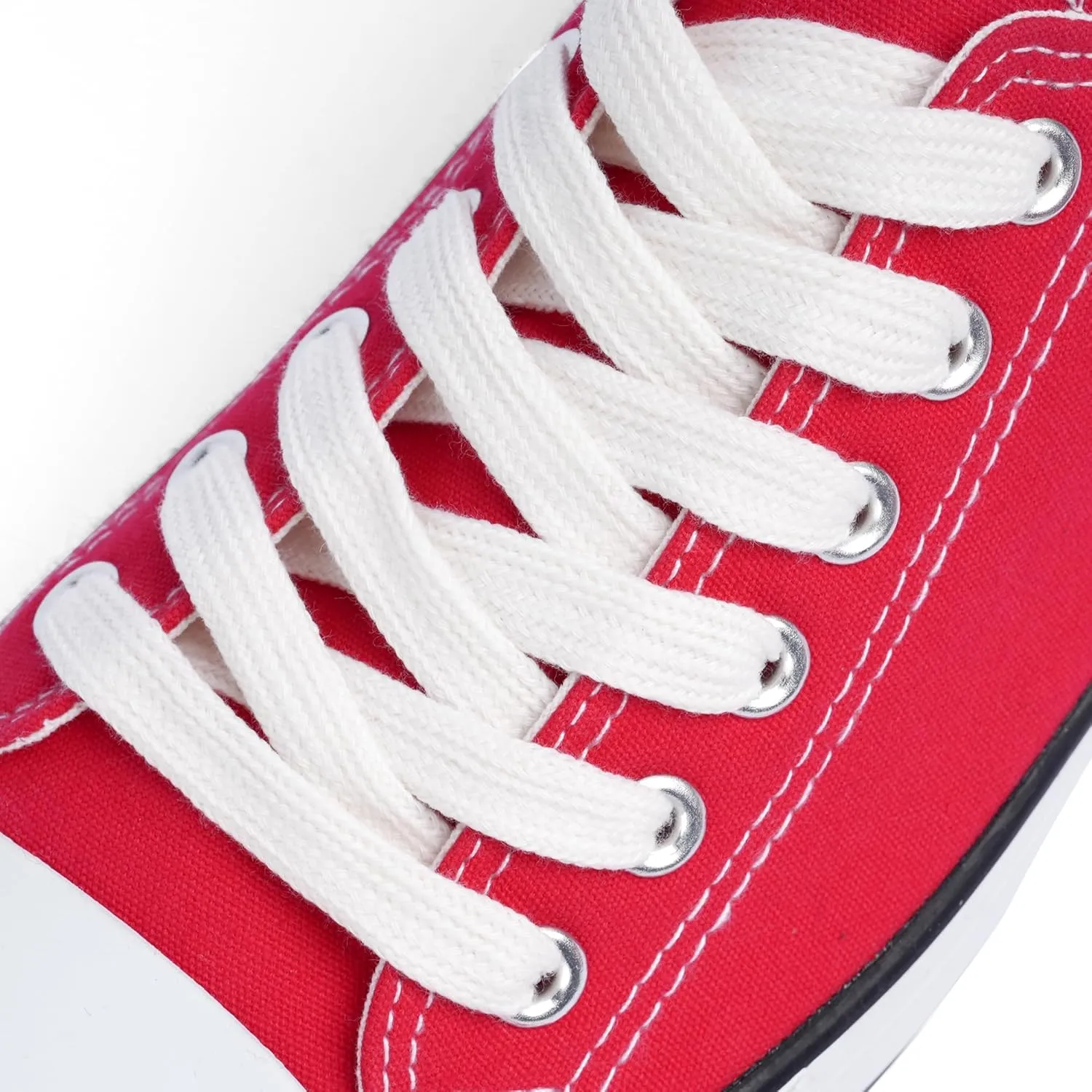 Colgo Women's Canvas Shoes, Lace-Up Low-Top Comfortable Breathable Sneakers for Women, Non-Slip Fashion Flats