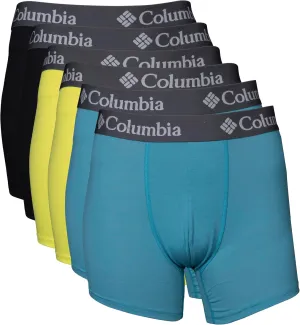 Columbia Amazon Exclusive 6 Pack Performance Boxer Brief
