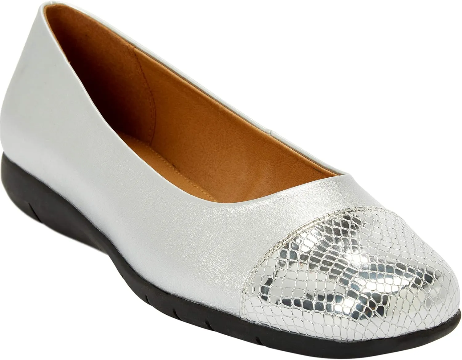 Comfortview Women's Wide Width The Fay Flat