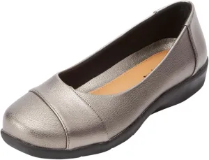 Comfortview Women's Wide Width The Gab Flat